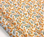 Floral Leaf and Flower Patterned Upholstery Fabric Model
