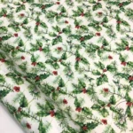 Green Leaf Kokina Patterned Sofa and Curtain Fabric