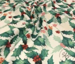 Kokina Floral Green Leaf Sofa, Curtain and Cover Fabric - Image 3