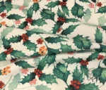 Kokina Floral Green Leaf Sofa, Curtain and Cover Fabric - Image 4