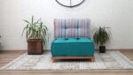Modular Outdoor Garden Wooden Furniture, Waterproof Veranda Bench - Image 8