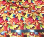 New Generation Upholstery Fabric with Autumn Leaves Motif - Image 3