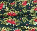 Oil Color Upholstery Fabric with Poinsettia Pattern - Image 4