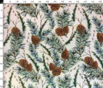 Pinecone Patterned Sofa Fabric
