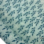 Snowflake and Leaf Motif Ikat Fabric Model