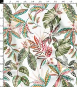 Upholstery Fabric Model Decorated with Leaf Patterns - Image 3