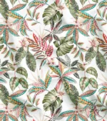 Upholstery Fabric Model Decorated with Leaf Patterns