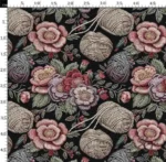 Upholstery Fabric prepared with 3D Thread Patterns - Image 3