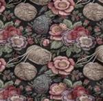 Upholstery Fabric prepared with 3D Thread Patterns - Image 4