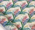 Colorful Flower Bouquet Patterned Upholstery Fabric Model