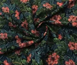 Fabric Model for William Morris Sofa and Curtain with Flower Motif - Image 4
