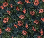 Fabric Model for William Morris Sofa and Curtain with Flower Motif - Image 6