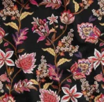 Upholstery Fabric Model Prepared with Flower Figures