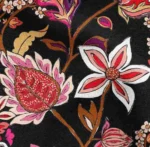 Upholstery Fabric Model Prepared with Flower Figures - Image 4