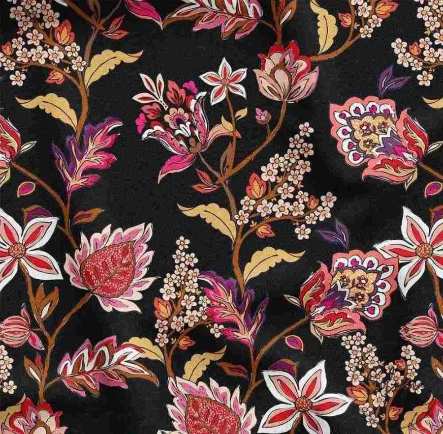 Upholstery Fabric Model Prepared with Flower Figures Upholstery Fabric Model Prepared with Flower Figures - Image 1