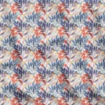 Leaf Fruit Patterned Upholstery Fabric