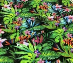 Tropical Green Plants Patterned Upholstery Fabric - Image 6
