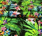 Tropical Green Plants Patterned Upholstery Fabric - Image 7