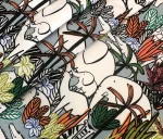 African Pattern Upholstery Fabric For Kids Room - Image 4