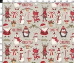 Animal Motif Children's Room Fabric