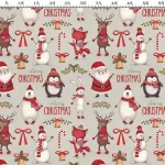 Animal Motif Children's Room Fabric