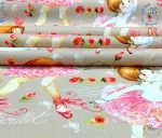 Ballerina Pattern Upholstery Fabric - Image 3