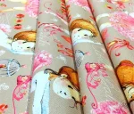 Ballerina Pattern Upholstery Fabric - Image 6