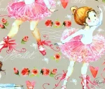 Ballerina Pattern Upholstery Fabric - Image 7