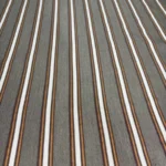 Beige & Brown Minimal Striped Rustic Upholstery Fabric