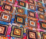 Bohemian Style Baklava Pattern Fabric