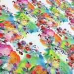Brightly Colored Upholstery Fabric