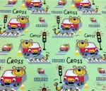 Car Road Pattern Children's Upholstery Fabric - Image 8