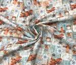 Children's Airplane Themed Upholstery Fabric - Image 3