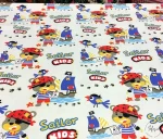 Children's Pirate Pattern Upholstery Fabric - Image 5