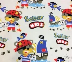 Children's Pirate Pattern Upholstery Fabric - Image 6