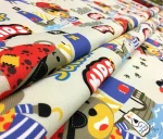 Children's Pirate Pattern Upholstery Fabric - Image 7