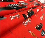 Children's Red Race Car Upholstery Fabric - Image 7