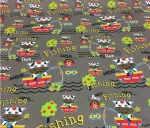 Fisherman Cow Themed Children's Fabric - Image 6