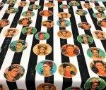 Frida Kahlo Patterned Upholstery Fabric - Image 3
