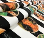Frida Kahlo Patterned Upholstery Fabric - Image 4