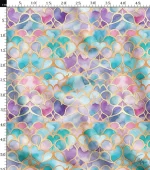Gold-lined sequined upholstery fabric. - Image 3