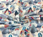 Iceberg and Balloon Pattern Upholstery Fabric - Image 3