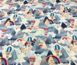 Iceberg and Balloon Pattern Upholstery Fabric - Image 4