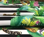Leopard Print Striped Curtain Fabric - Image 6