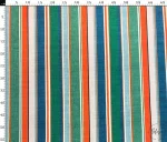 Linen Colored Striped Curtain Fabric - Image 4
