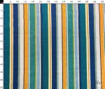 Linen-Look Colorful Striped Curtain Fabric - Image 4