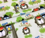 Lion Pattern Children's Room Upholstery Fabric - Image 3