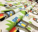 Lion Pattern Children's Room Upholstery Fabric - Image 7