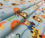 Lion-themed children's curtain fabric. - Image 7