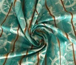Mint Steering Wheel Pattern Upholstery Fabric - Image 3